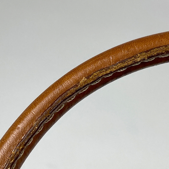 Celine Macadam Pattern Handbag Coated Canvas Brown Ladies - Picture 6 of 7